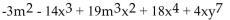 <strong>Arrange in ascending powers of x. </strong> A) B) C) D)