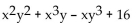 <strong>Arrange in ascending powers of x. </strong> A) B) C) D)