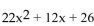 <strong>Solve the problem. Find the perimeter of the geometric figure. Rectangle: length width </strong> A) B) C) D)