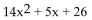 <strong>Solve the problem. Find the perimeter of the geometric figure. Rectangle: length width </strong> A) B) C) D)
