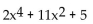 <strong>Collect like terms. </strong> A) B) C) D)