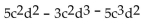 <strong>Collect like terms. </strong> A) B) C) D)