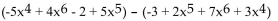 <strong>Subtract. </strong> A) B) C) D)