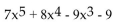 <strong>Subtract. </strong> A) B) C) D)