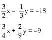 <strong>Solve the system of equations by the elimination method. </strong> A)(0, 12) B)(-12, 0) C)(12, 0) D)(0, -12)