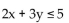 Choose the ordered pair which is a solution of the inequality. - 