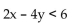 Choose the ordered pair which is a solution of the inequality. -