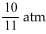 <strong>Solve the problem. The function P(d)= gives the pressure, in atmospheres (atm), at a depth d feet in the sea. Find the pressure at 29 feet.</strong> A) B) C) D)