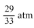 <strong>Solve the problem. The function P(d)= gives the pressure, in atmospheres (atm), at a depth d feet in the sea. Find the pressure at 29 feet.</strong> A) B) C) D)