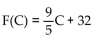 <strong>Solve the problem. The function F described by gives the Fahrenheit temperature corresponding to the Celsius temperature C. Find the Fahrenheit temperature equivalent to -15 °C.</strong> A)-49 °F B)5 °F C)-76 °F D)-22 °F