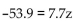 <strong>Solve using the multiplication principle. </strong> A) B)-7 C)-46.9 D)-46.2