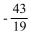 <strong>Solve using the addition and multiplication principles together. 2x + 7(3x - 5)= -8 - 4x</strong> A) B)- 1 C) D)1