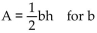 Solve for the given letter. - 