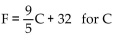 Solve for the given letter. - 