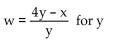 Solve for the given letter. - 
