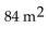 <strong>Solve the problem. The area of a trapezoid of height h, small base b, and large base B is given by . Find the area of a trapezoid whose height is 8 m, small base is 13 m, and large base is 15 m.</strong> A) B) C) D)