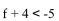 Choose the number that is a solution of the inequality. - 