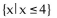 Write interval notation. - 