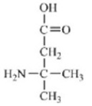 <strong>Which of the amino acids is a building block for proteins?</strong> A) B) C) D) E)