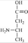 <strong>Which of the following is not a building block for proteins?</strong> A) B) C) D) E)