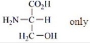 <strong>Which amino acids are obtained by hydrolyzing all the peptide bonds in the following polypeptide? </strong> A) B) C) D) E)