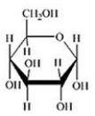 <strong>Which of the following structures is the sugar found in DNA?</strong> A) B) C) D) E)