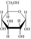 <strong>Glucose is a hexose sugar with the formula C<sub>6</sub>H<sub>12</sub>O<sub>6</sub>. Which of the following is β-glucose?</strong> A) B) C) D) E)