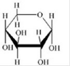 <strong>Glucose is a hexose sugar with the formula C<sub>6</sub>H<sub>12</sub>O<sub>6</sub>. Which of the following is β-glucose?</strong> A) B) C) D) E)