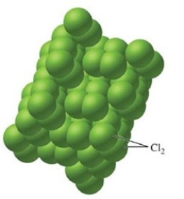 Identify the type of solid shown in the image.  