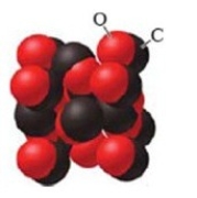 Identify the type of solid shown in the image.  