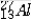 <strong>The isotope symbol for an ion that has 13 protons, 14 neutrons, and 10 electrons is:</strong> A) B) C) D) E)none of these