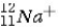<strong>The isotope symbol for an ion that has 11 protons, 12 neutrons, and 10 electrons is:</strong> A) B) C) D) E)