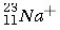 <strong>The isotope symbol for an ion that has 11 protons, 12 neutrons, and 10 electrons is:</strong> A) B) C) D) E)