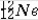 <strong>The isotope symbol for an ion that has 12 protons, 12 neutrons, and 10 electrons is:</strong> A) B) C) D) E)none of these