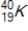 <strong>Identify the product formed when emits a β particle.</strong> A) B) C) D)