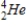 <strong>Tritium is a β emitter. Identify the product formed when emits a β particle.</strong> A) B) C) D)