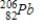 <strong>Polonium-210 is an α emitter. Identify the element formed when emits an α particle.</strong> A) B) C) D)