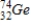 <strong>Arsenic-74 is a positron emitter. Identify the element formed when emits a positron.</strong> A) B) C) D)