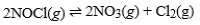 <strong>For the reaction   equilibrium is established at 25°C when [NOCl] = 2.1 M, [NO] = 1.2 M, and [Cl<sub>2</sub>] = 0.30 M. What is the equilibrium constant for this reaction?</strong> A) 0.098 B) 0.18 C) 5.4 D) 1.0 × 10<sup>1</sup> <div style=padding-top: 35px> 