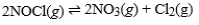 <strong>For the reaction   equilibrium is established at 25°C when [NOCl] = 2.6 M, [NO] = 0.34 M, and [Cl<sub>2</sub>] = 1.4 M. What is the equilibrium constant for this reaction?</strong> A) 0.099 B) 0.18 C) 5.4 D) 42.2 <div style=padding-top: 35px> 
