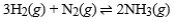 <strong>For the reaction   equilibrium is established at 472°C when [H<sub>2</sub>] = 0.0400 M, [N<sub>2</sub>] = 0.0200 M, and [NH<sub>3</sub>] = 1.074 × 10<sup>-8</sup>M. What is the equilibrium constant for the reverse reaction?</strong> A) 3.72 × 10<sup>3</sup> B) 1.109 × 10<sup>11</sup> C) 1.39 × 10<sup>9</sup> D) 6.94 × 10<sup>10</sup> <div style=padding-top: 35px> 