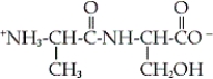 <strong>Which of the following dipeptides is glycylalanine?</strong> A) B) C) D)