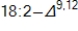 <strong>Which fatty acid has the simple designation ?</strong> A) stearic acid B) oleic acid C) linoleic acid D) linolenic acid