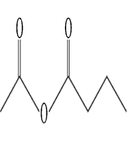 <strong>Identify a mixed anhydride.</strong> A) B) C) D)