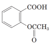 <strong>What is the common name of the following compound? </strong> A) salicin B) aspirin C) adipic acid D) barbituric acid