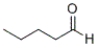 <strong>What is the IUPAC name of the following compound? </strong> A) 1-pentaldehyde B) pentanal C) pentanoate D) pentanone