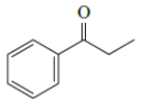 <strong>Identify the IUPAC name of the given compound. </strong> A) 1-propylbenzophenone B) 1-phenyl-1-propanone C) 1-propylphenylketone D) 1-phenylpropyl ketone