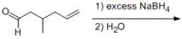 <strong>Which of following statements is correct regarding the following chemical reaction? </strong> A) Both the carbon-carbon and the carbon-oxygen double bonds will be reduced. B) Only the carbon-carbon double bond will be reduced. C) Only the carbon-oxygen double bond will be reduced. D) Neither the carbon-carbon double bond nor the carbon-oxygen double bond will be reduced.