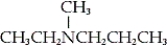 <strong>What is the common name of the following compound? </strong> A) ethylmethylpropylamine B) N-ethyl-N-methylpropanamine C) N-ethyl-N-methyl-1-propanamine D) N-ethyl-N-methyl-2-propanamine