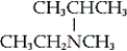 <strong>What is the IUPAC name of the following compound? </strong> A) ethylmethylpropylamine B) ethylisopropylmethylamine C) N-ethyl-N-methyl-1-propanamine D) N-ethyl-N-methyl-2-propanamine